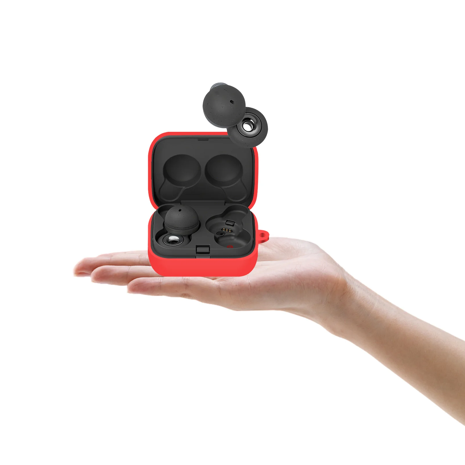 

Silicone Protective Cover Case For LinkBuds WFL900 Charging Box Bluetoothes Headset Headphones Case Wireless Headset Shell