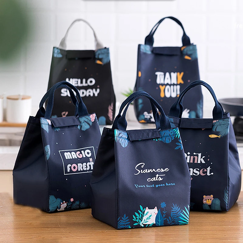 

Box Bento Stable New Picnic Bag Storage Bag Drawstring Insulation Outdoor Convenient Bag Fresh-keeping Thickened Lunch Portable