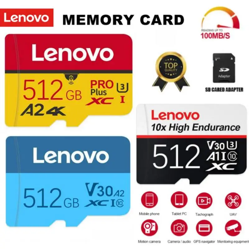 

Lenovo Mini карта памяти, 512 ГБ, 1 ТБ