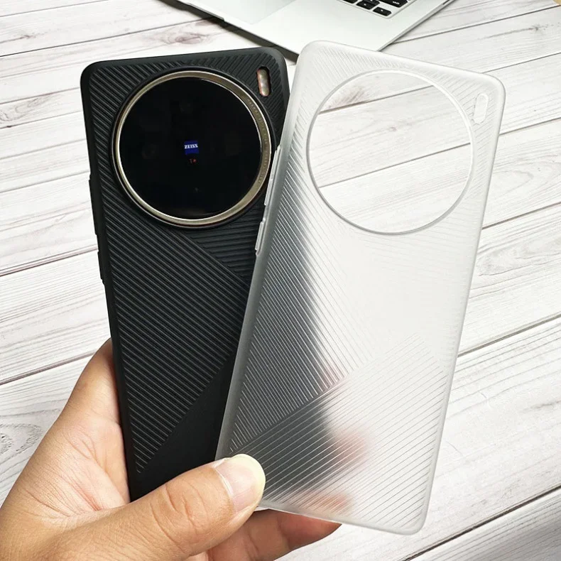 Чехол для телефона ViVO X100s V2359A 2024 ультратонкий матовый прозрачный противоударный