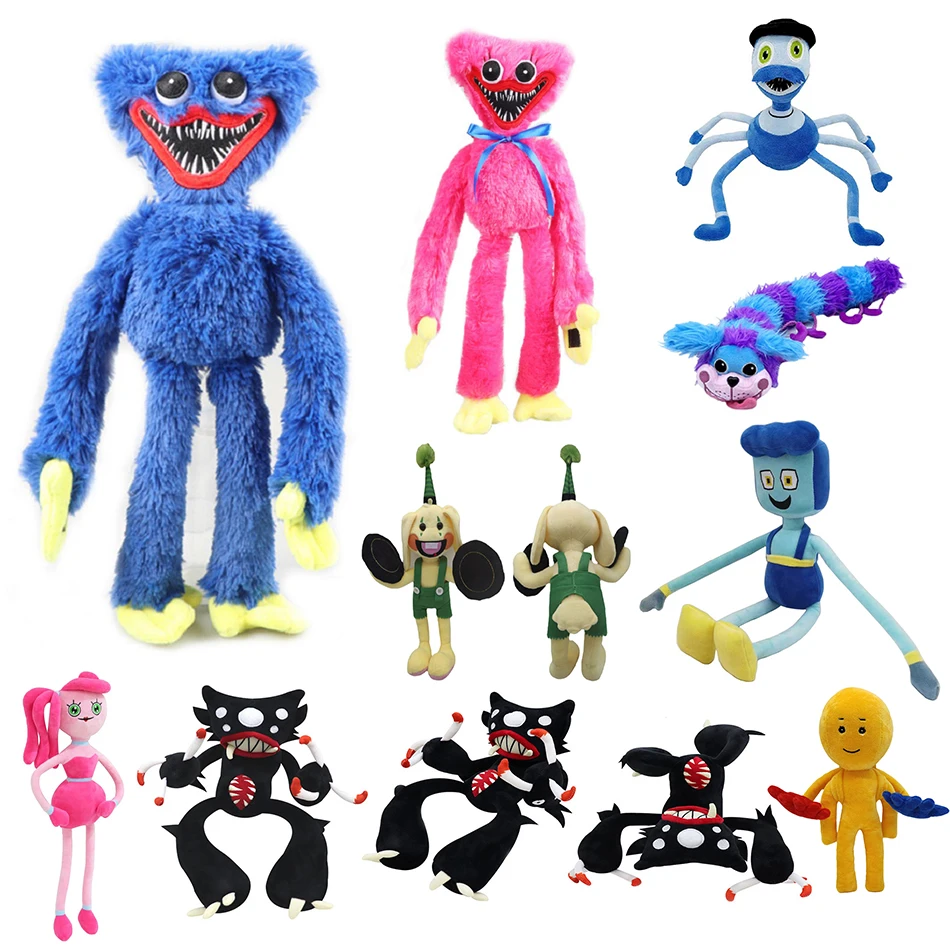

40 см Huggy Wuggy Плюшевые Игрушки Мак игра игры Маки паук Человек-паук Микки Маус Мягкая кукла для детей и взрослых подарок