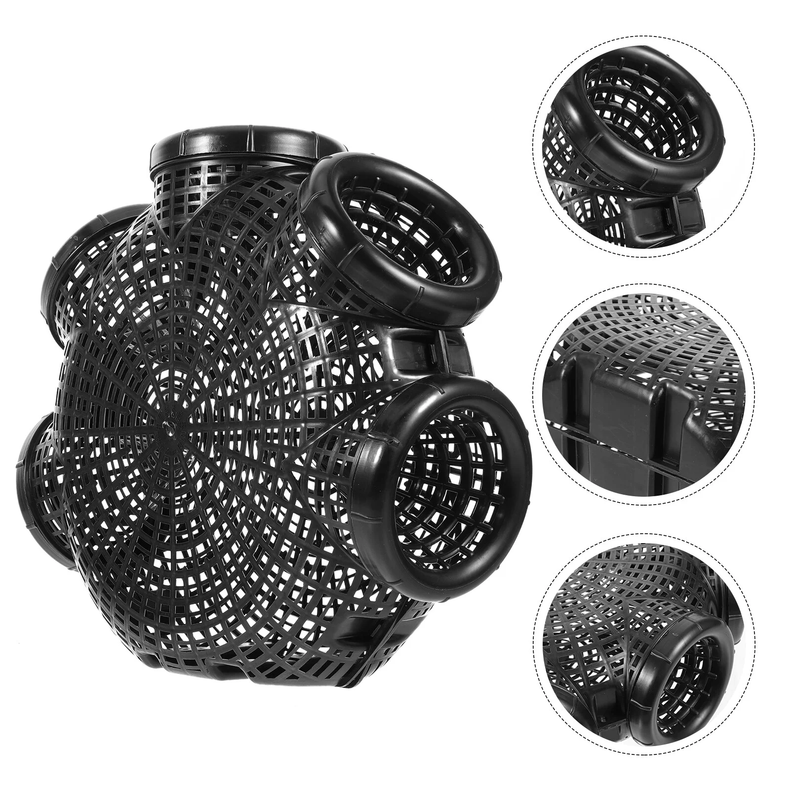 

Shrimp Net Fishing Catching Eel Reusable Trap Crab Netting Pp Crawfish Traps Mesh Wear-resist