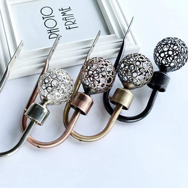 

Металлический Галстук-бахрома для занавесок, крючок на руку, большой стильный держатель петли, U-образный Круглый настенный фон