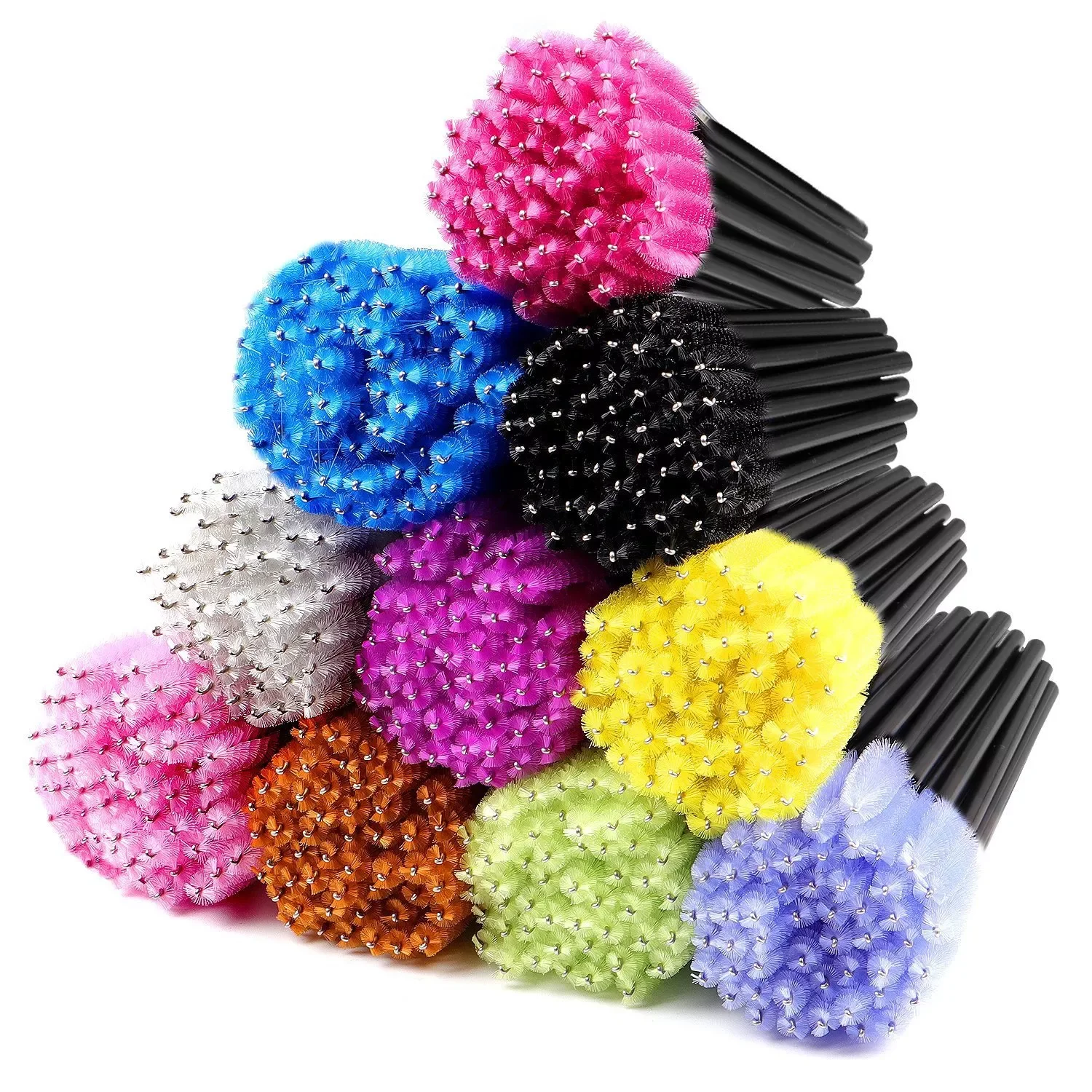 

New 1000/500/50Pcs Disposable Mascara Wands Applicator Lashes Eyelash Extension Cosmetic Brush Maquiagem Cilio Makeup Tools Hot