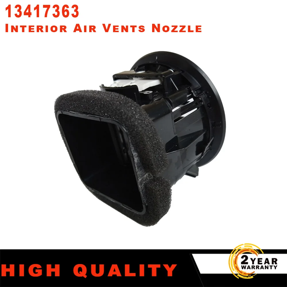 Black Car Air Vent Panel Grille Cover Ventilation Grille Air Vent Nozzle Grille for Opel Corsa D Adam 2201099 13417363