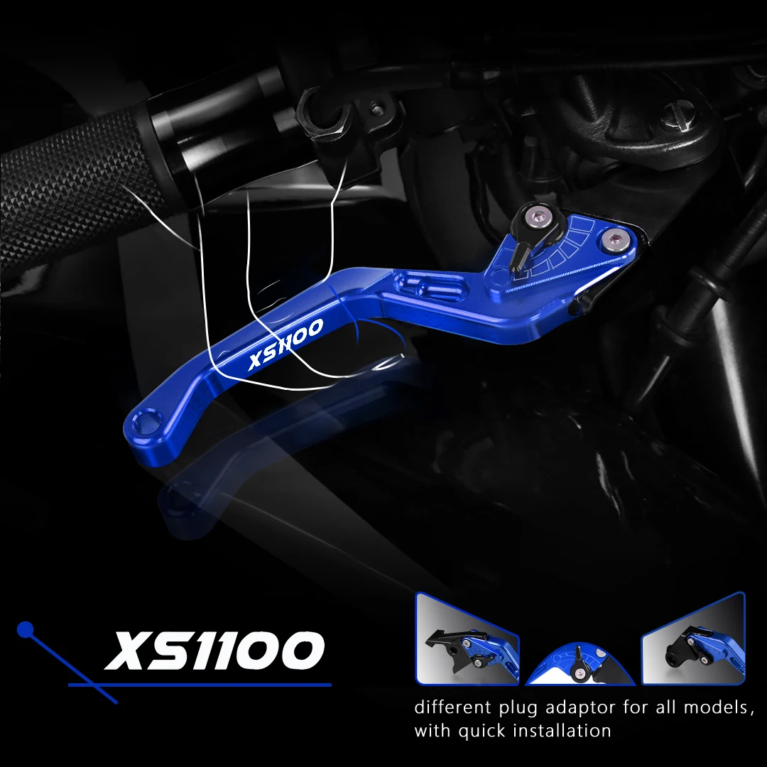 

For YAMAHA XS1100 XS 1100 1978-1985 1979 1980 1981 1982 1983 1984 Motorcycle Adjustable Short Brake Clutch Lever Accessories