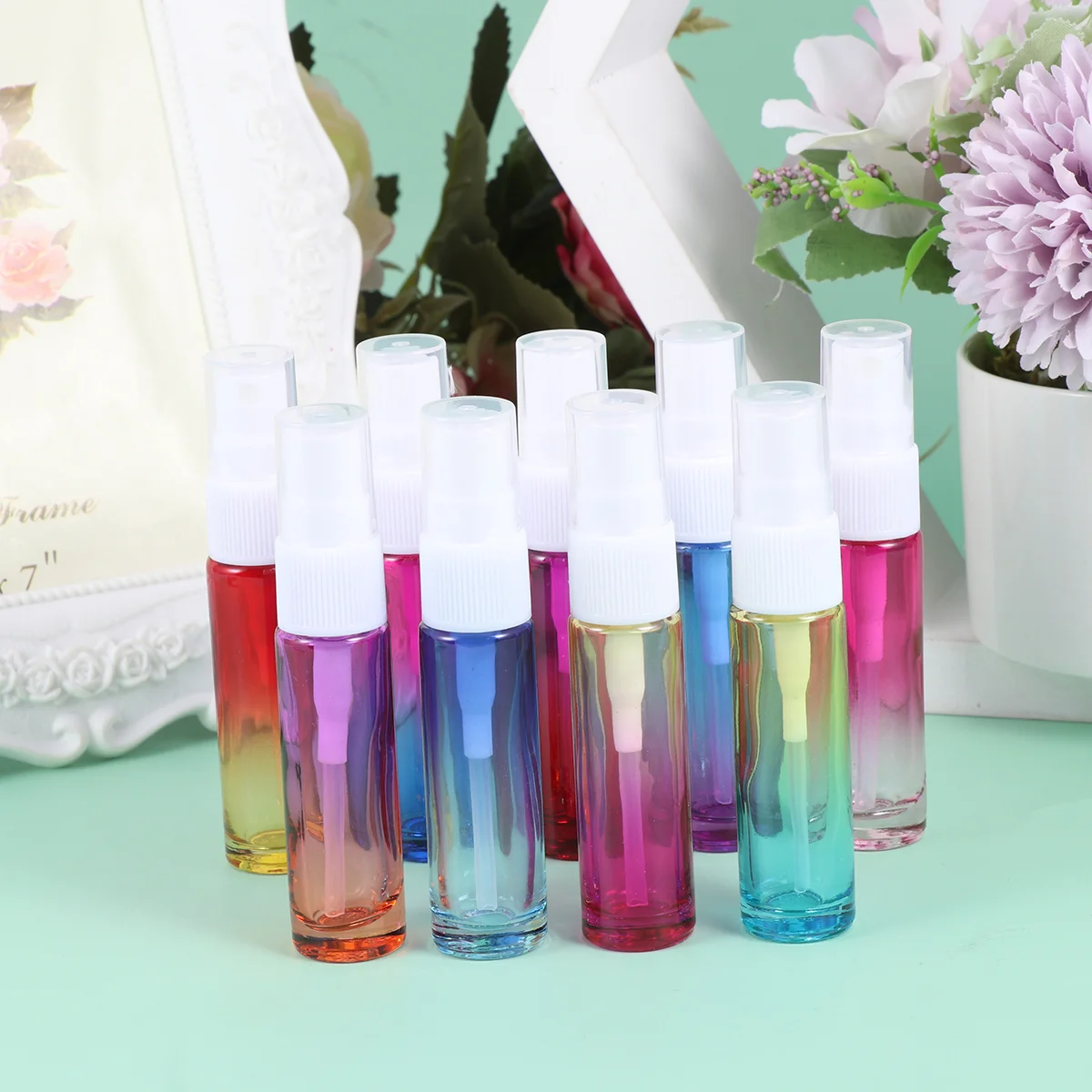 

Perfume Spray Refillable Travel Empty Fine Mist Mini Miniature Sprayer Essential Oil Pocket