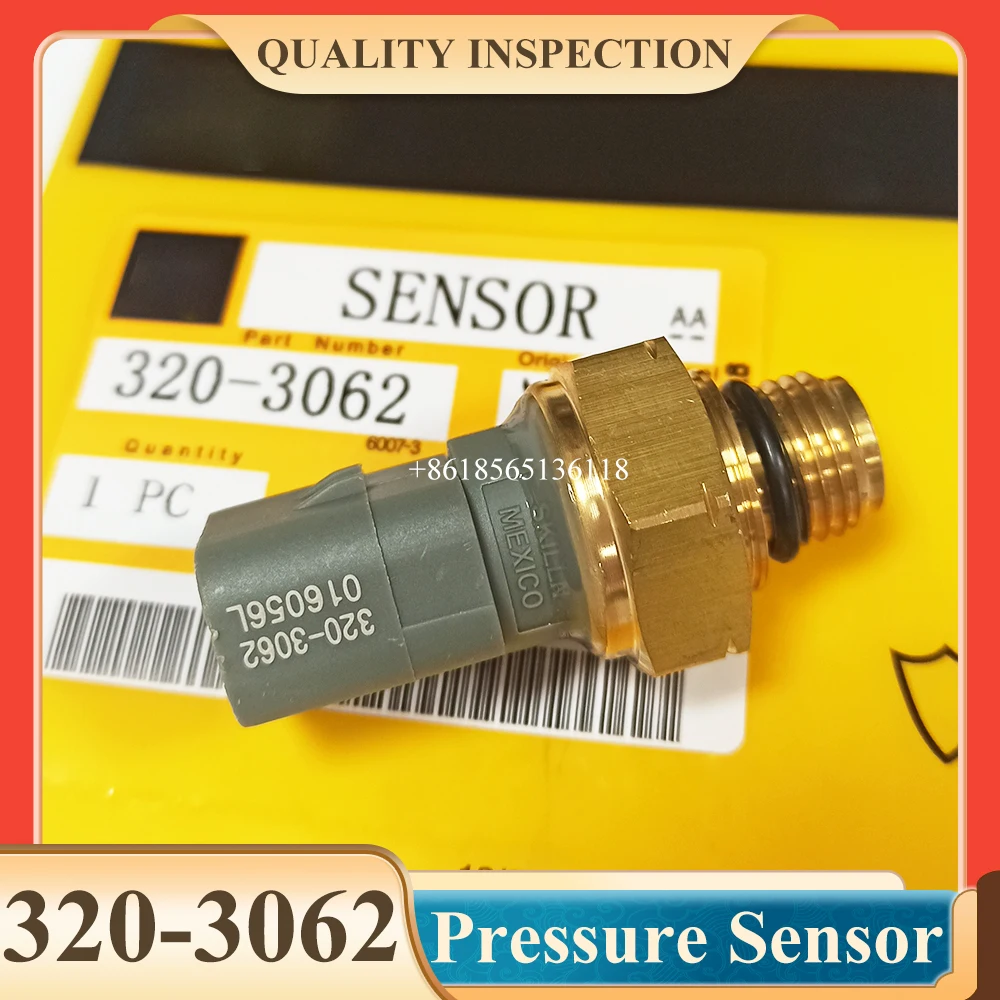 Датчик давления масла и топлива 320-3062 3203062 двигателя Caterpillar C13 C15 C18