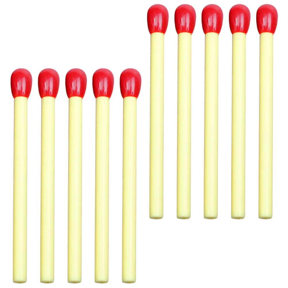 

10pcs Convenient Writing Pens Creative Match Ballpoint Pens Signature Pens