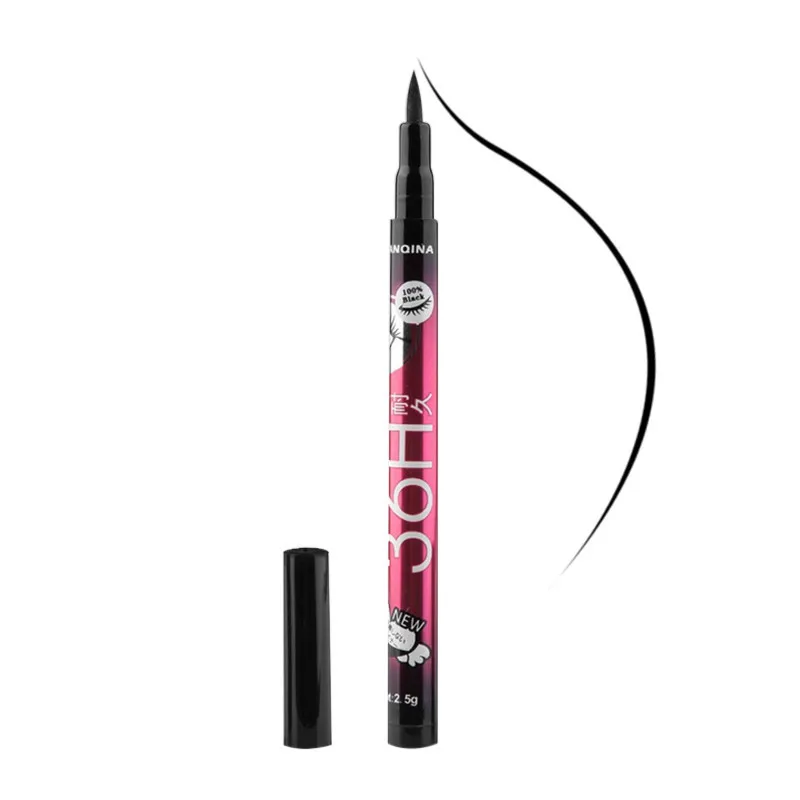 

2Pcs New Arrive Black Liquid e yeliner Long-lasting Waterproof e ye Liner Pencil Pen Makeup Cosmetic Tools massage