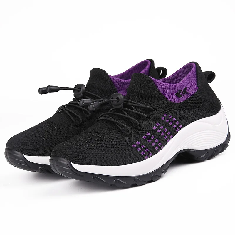 

Women Shoes FlatsSneakers Casual Shoes Lace-Up Mesh Light basket femme Breathable chaussure femme Lucky Choice zapatillas mujer