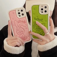 disney linabell stellalou cute phone case for iphone 13 12 11 pro max x xr xs max 7 8 plus se shockproof soft leather cover