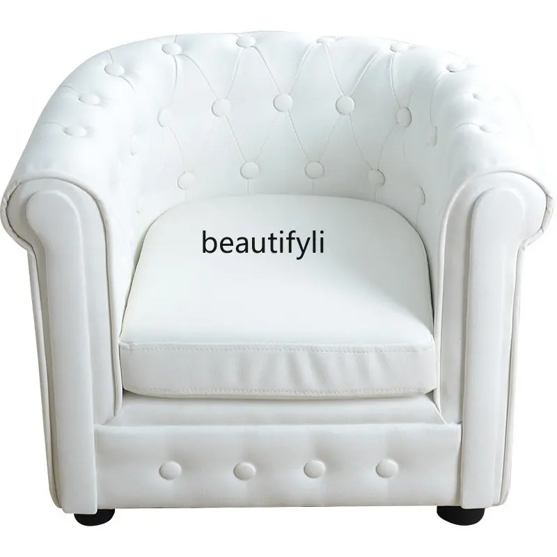 

LBX Single round-Backed Armchair Small Sofa Cartoon Chair Wholesale Price