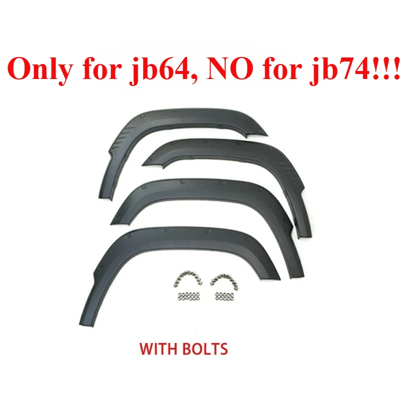 Брызговики JB64, накладки на колесо для Suzuki Jimny JB64 2019 2020 2021 2022 2023, брызговики на колесо, брызговики для бровей