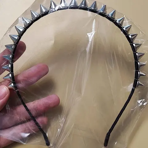 Готическая металлическая повязка на голову