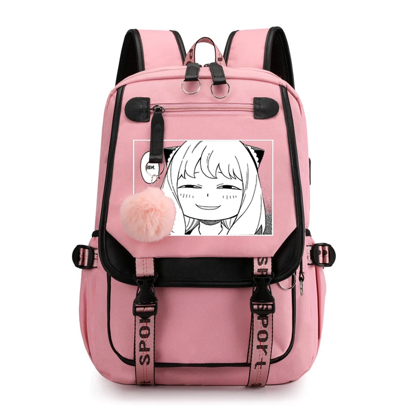 

Japen Anime Spy X Family Backpack Comics Fashion Hairball Cartoon for Girls Teenager Spy X Family Bags 2022 School Backpack