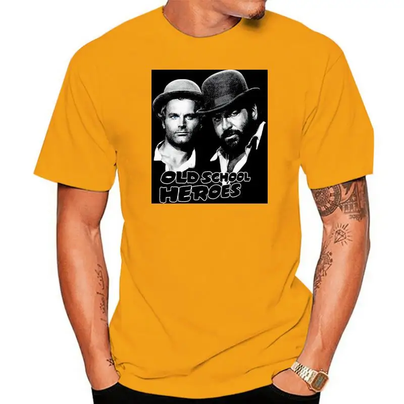 

T-Shirt bud Spencer terence Hill T-Shirt Cosuol t shirt men Unisex Foshion tshirt