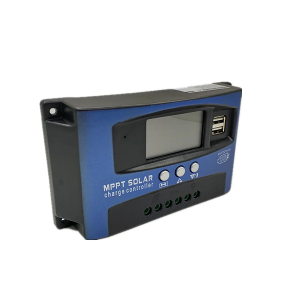 

DC 12 24V Digital Display Solar Power Controller Battery Panel Charger Regulator Button Operation Electronic Accessories 40A