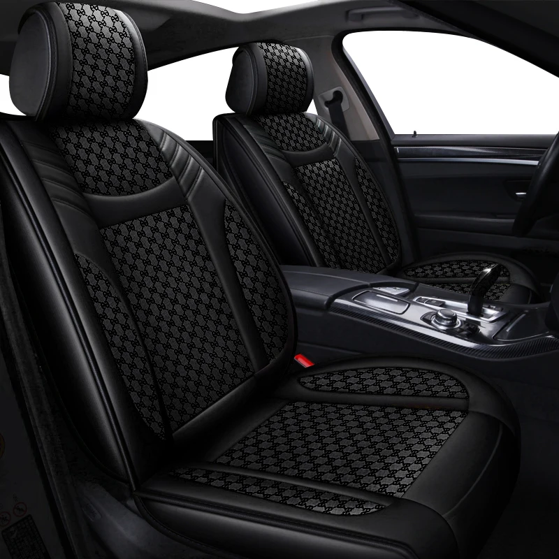 

Leather+Flax SUV Car Seat Covers Full Set Accessories for Subaru Legacy Outback Forester Impreza WRX STI XV Crosstrek
