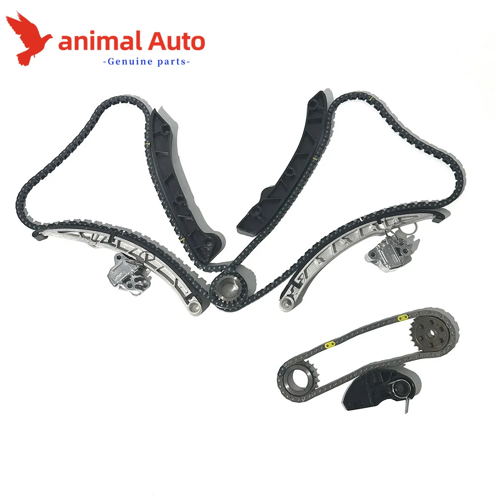 

Комплект цепи ГРМ 13 шт., подходит для Land Rover LR4 Range Rover Jaguar 3,0 л 5,0 л V8 DOHC LR051008 LR032048 LR052911 LR032087