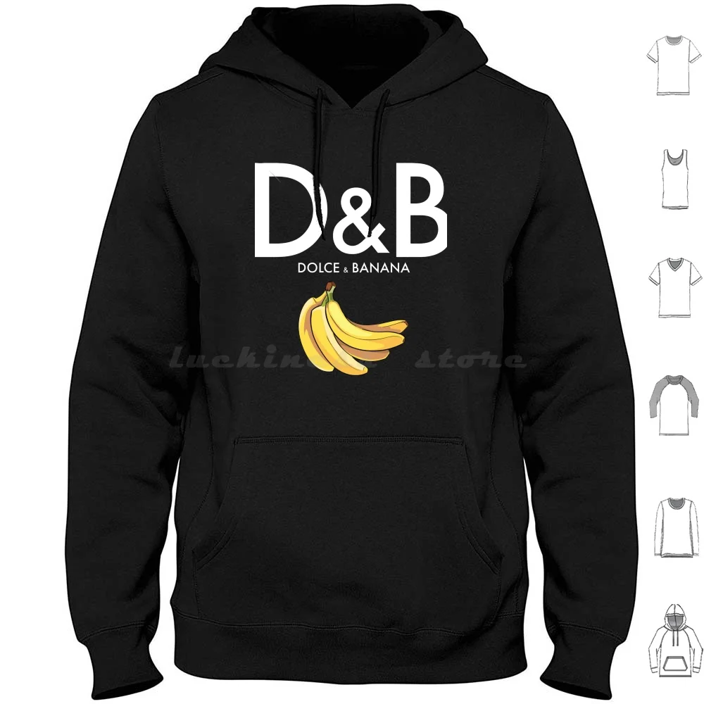 

& Банан толстовка хлопок с длинным рукавом смешной Юмор модный бренд пародия логотип роскошный Gussi логотип крутой