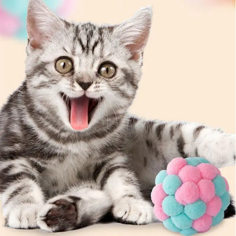 

Смешные кошки ручной работы, надувной мяч, игрушки, котенок, плюшевый мяч-колокольчик, мышь, игрушка, планета, шар, интерактивные аксессуары для домашних животных
