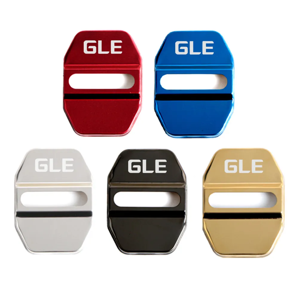 

Car-Styling Auto Car Emblems Case For Mercedes benz GLE C E GLC260 C200 E300 w205 accessories car styling 4pcs