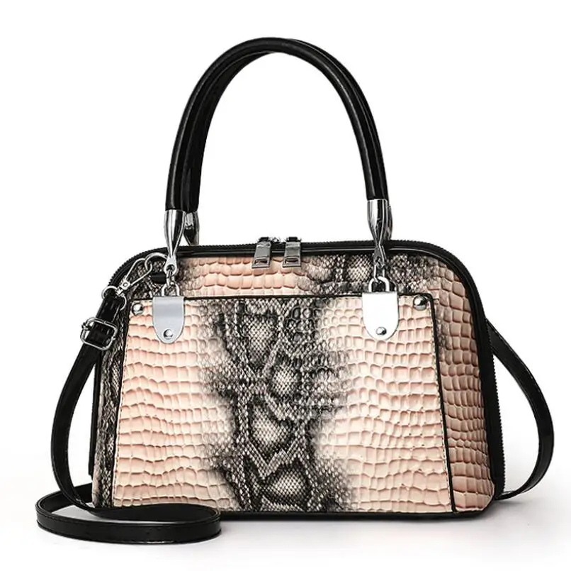

Новинка 2021, роскошные сумки через плечо с крокодиловым узором, Женская полукруглая сумка-мессенджер, Сумки из искусственной кожи, сумка на плечо