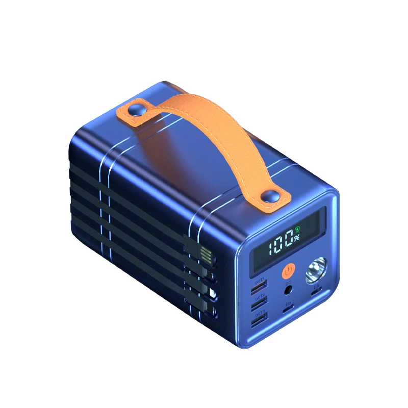 

Портативный внешний аккумулятор PD100W, 8 выходов, 60000 мАч