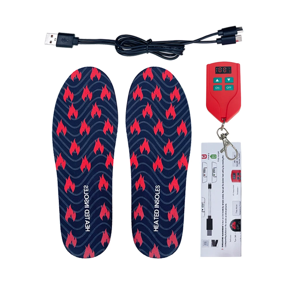 Brand new listing Heated insole Carbon fiber heating Thermal insole Winter insole Skiing Mountaineering Tourism Camping