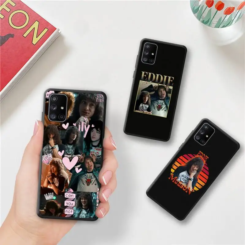 

Hot Eddie Munson Stranger Things 4 Phone Case For Samsung Galaxy A03S A52 A13 A53 A73 A72 A12 A31 A81 A30 A32 A50 A80 A71 A51 5G