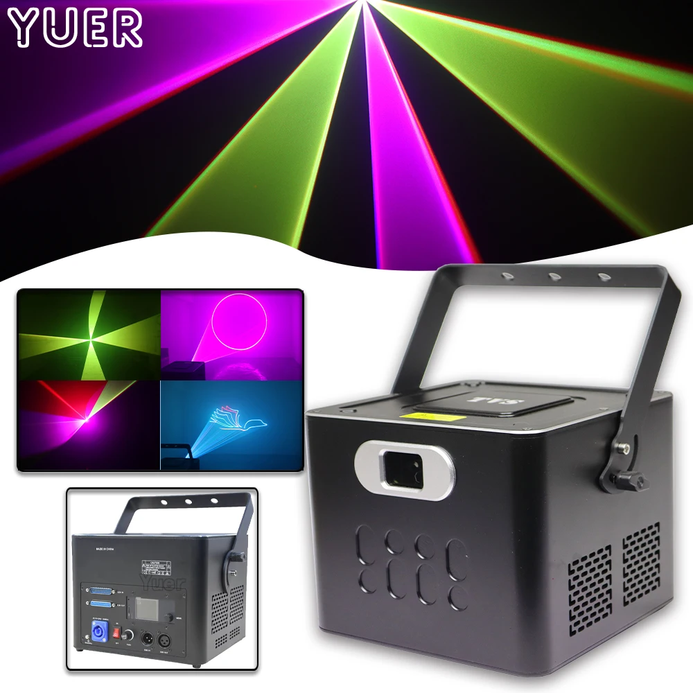 ILDA 10 Вт RGB анимационный лазерный сканер луч сценическое световое шоу вечерние Dj