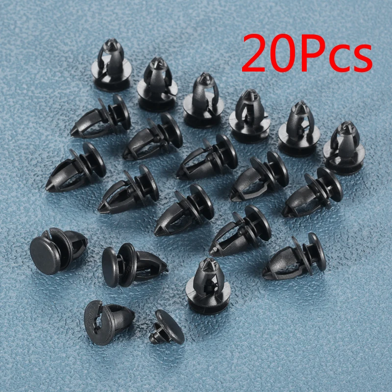 

20Pcs Auto Accessories Car Plastics Clip For Renault Clio Kangoo Trafic Interior Door Panel Trim Clips
