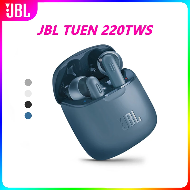 Оригинальные беспроводные наушники JBL TUNE 220TWS совместимые с Bluetooth стереонаушники