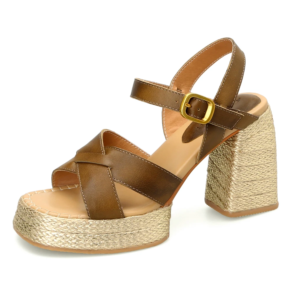 Женские босоножки из натуральной кожи 100%сабо с ремешкомженская кожаная обувь