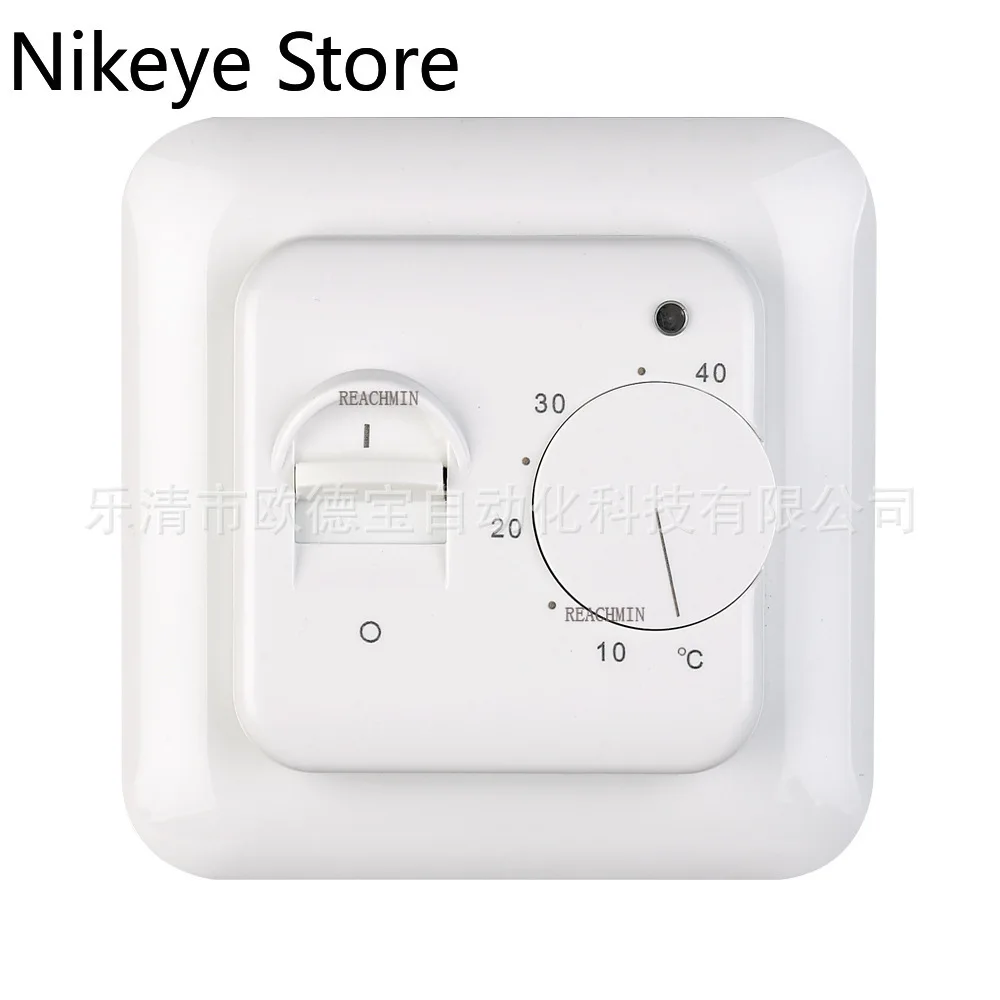 

220V 16A Electric Floor Heating Room Thermostat Temperature Controller Warm Regulator Mechanical Manual Operation