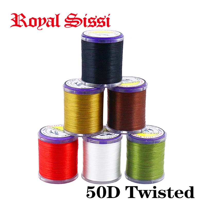 

Сильный скрученный набор из 12/0 ниток для вязания мушек Sissi 6 цветов 50D, 140yds/катушка 14-22 # midge nymph, небольшие сухие материалы для вязания мушек