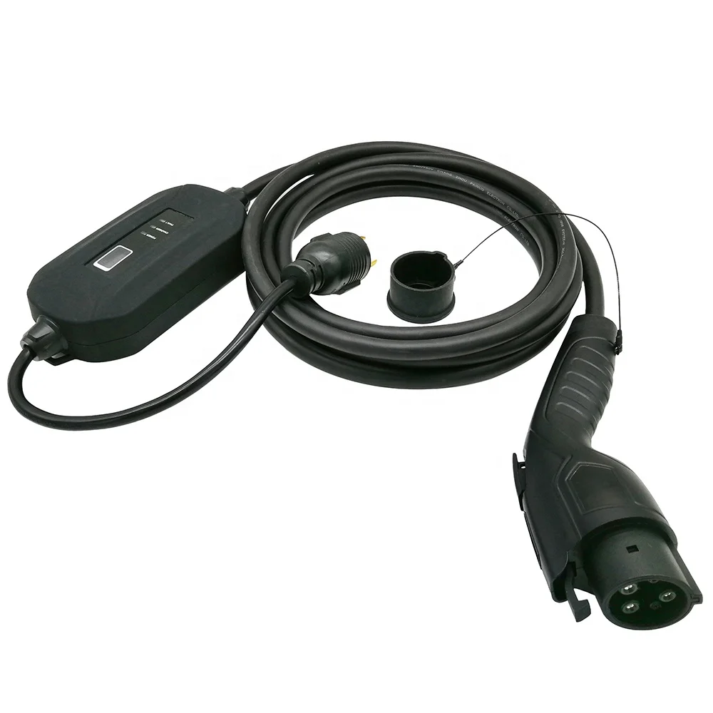 

3.5KW Adjustable EV charger cable SAE J1772 charger type 1 plug Portable EV charger for electric car