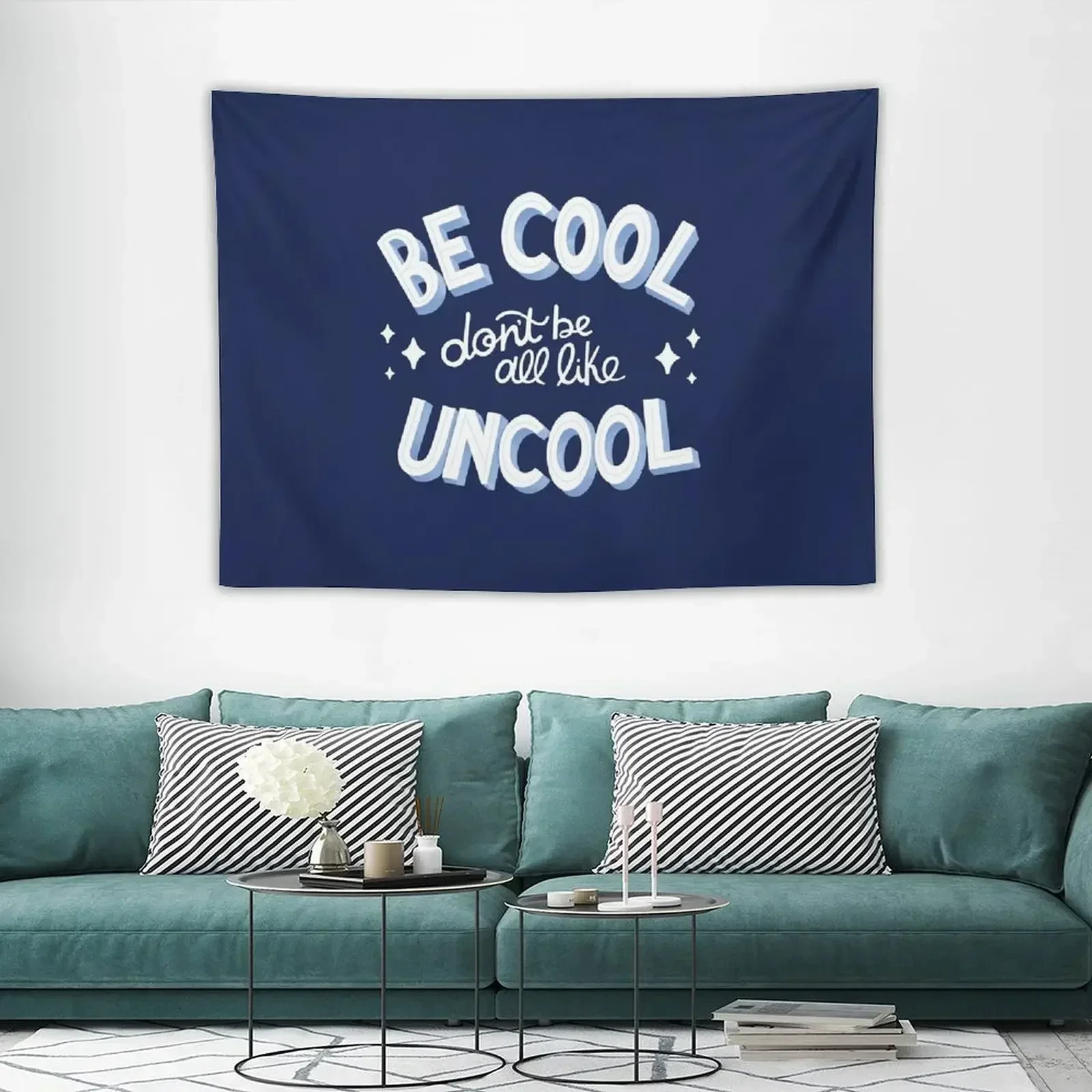 Be Cool Don't All Like Uncool RHONY Гобелен Корейский декор комнаты Подвесные настенные обои