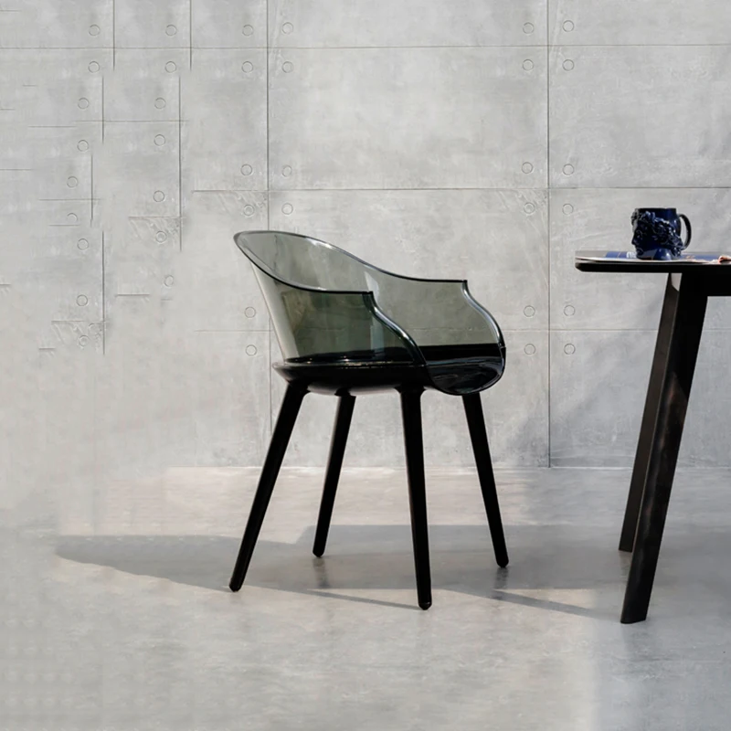 

Прозрачные Акриловые современные обеденные стулья, скандинавский кабинет, стул для гостиной с макияжем, уличный дизайн, акриловая мебель XY50DC
