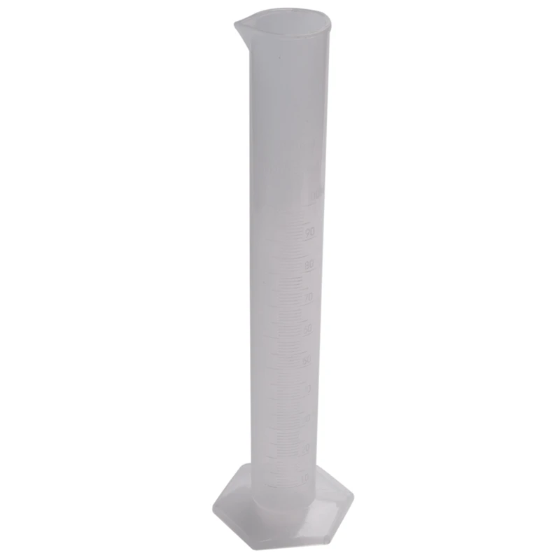 

Chemistry Set Measuring Tool Plastic Graduated Cylinder 100mL