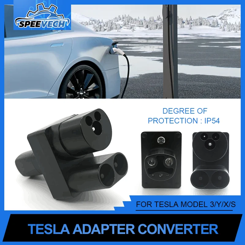 

CCS2 For Tesla 3/Y/X/S Super Charge Adapter Convertor 250A 1000V 250KW Waterproof IP55 Hot Sale High Temperature Resistance