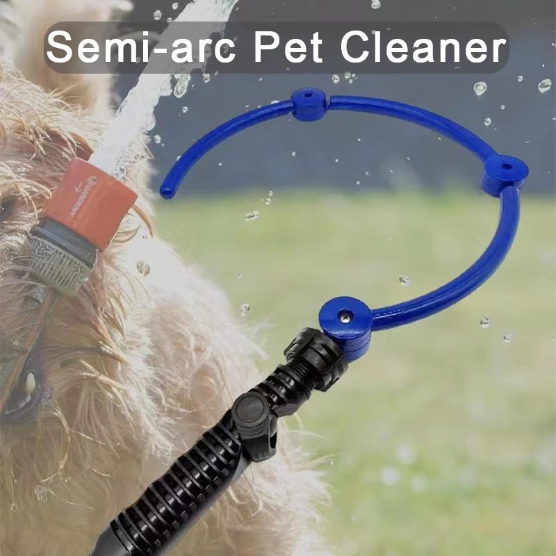 

Pet Dog Bathing Cleaner 360 Degree Bath Nozzle Cat Dog Shower Tool For Large Dog Outdoor Quick Bath Washing Pet Bath Accessories