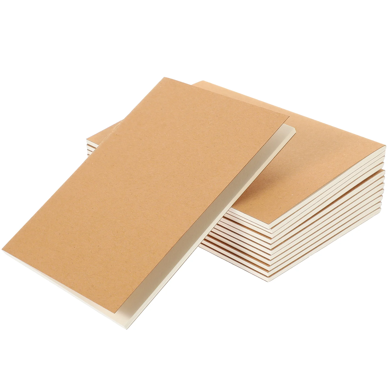 

A6 Cover Kraft Journal, 12, 14x10cm, Travel Journal, Kraft Notebooks, Blank Paper Travel Journal, Memo Pad, Notepad, Lining