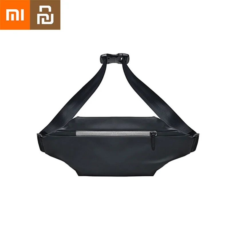 

Xiaomi Multifunctional Chest Bag Sports Leisure Simple Design Black 4-layer Skin-friendly Wear-resistant Back Pair Trend Mi Home