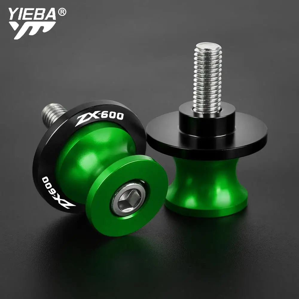 

Motorcycle Accessories Swingarm Spools slider 8MM 10MM stand screws For KAWASAKI ZX600 ZX 600 ZX-600 2003-2007 2006 2005 2004