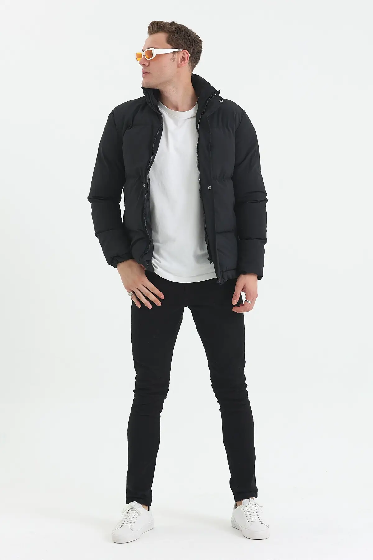 

Male Oregon Fabric Black New Season Winter Coats