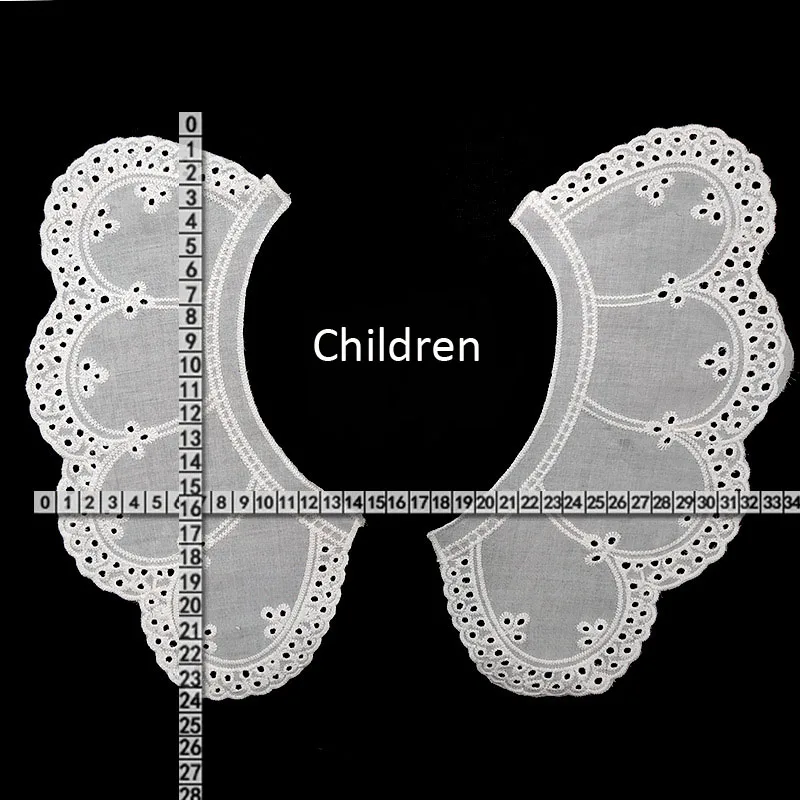 Оптовая продажа кружево 100% хлопок вышивка искусственное шитье аппликация сделай