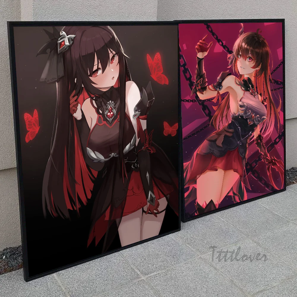 Постер Seele Vollerei Honkai наклейки декор для игровой комнаты подарки картина HD