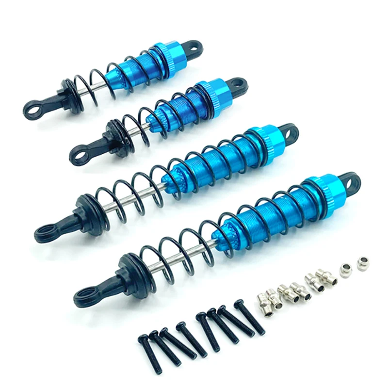 

New 4psc Metal front and rear hydraulic shock absorbers for 1:12 Wltoys 12428 12423 12429 Upgrade Accessories 1/12 RC Car Parts